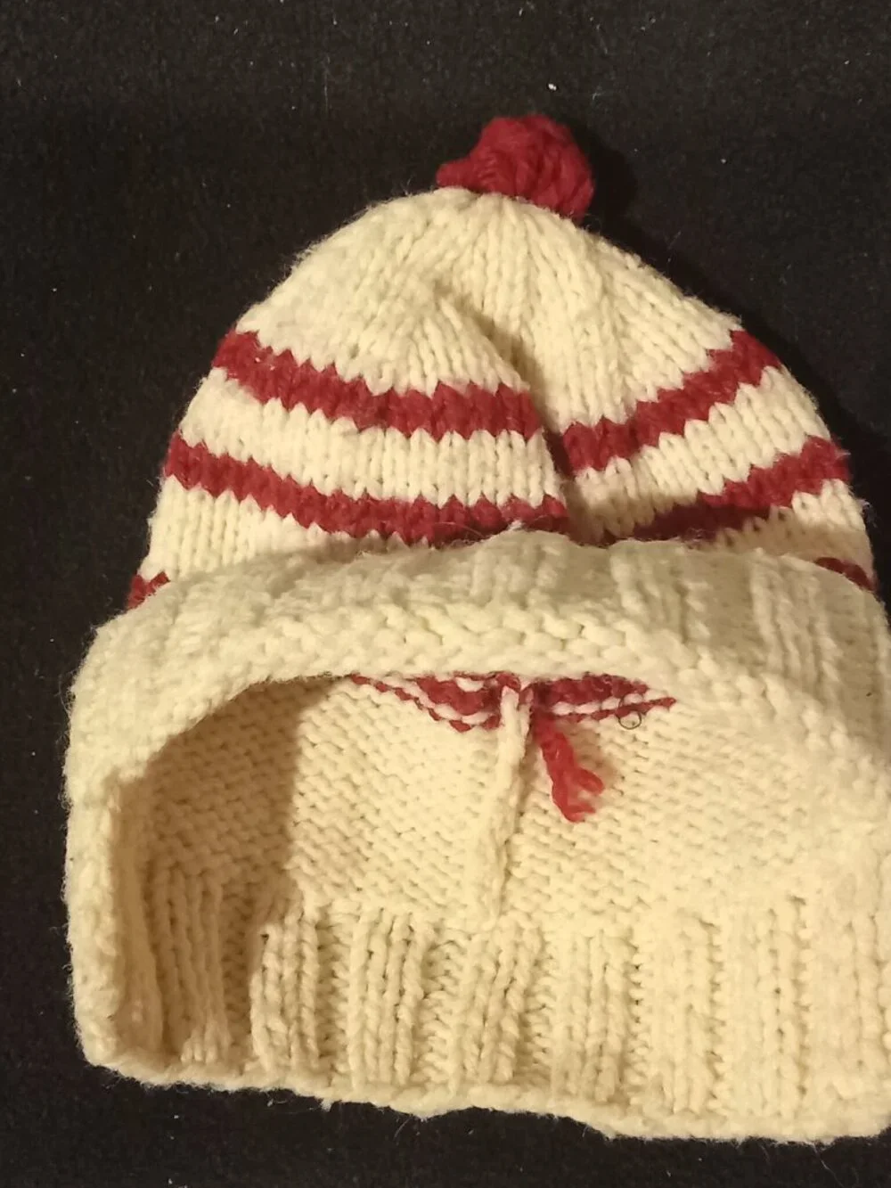 Knit baby/toddler hat